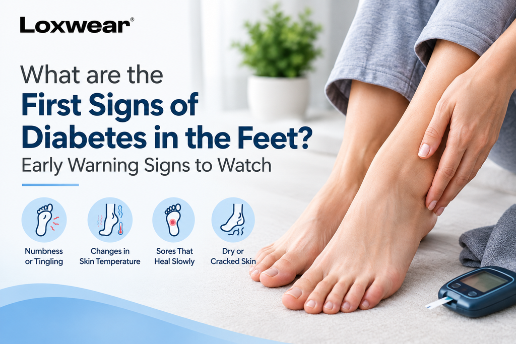 signs of diabetes in the feet