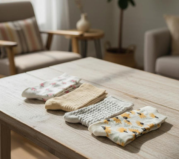 Bloom Collection Socks pack of 4