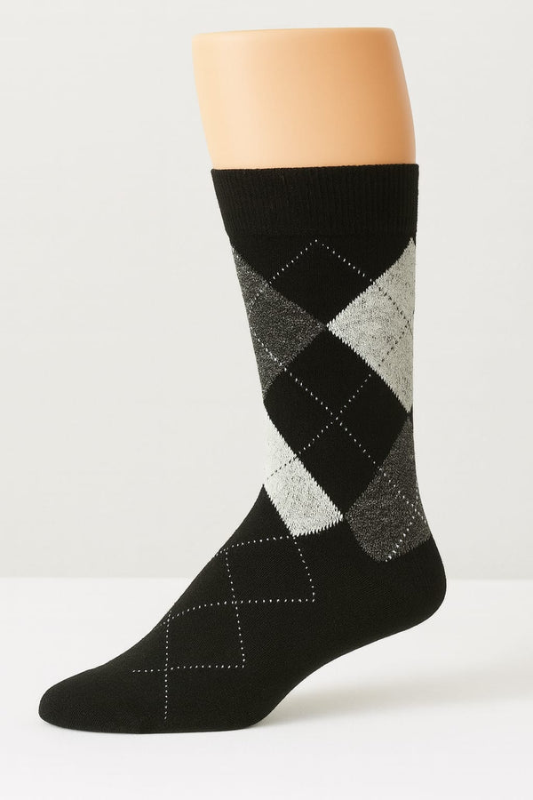 Executive Collection Black Crew Socks Pack of 5