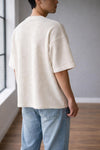 Aeris Honeycomb Tee - Light Coffee