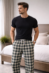 Midnight Plaid Set