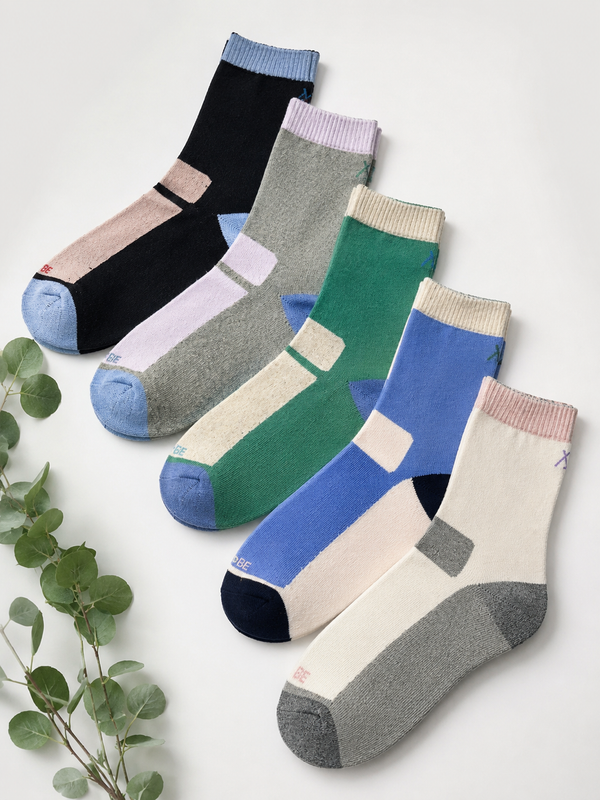 Dia Classic Crew Socks Pack of 5