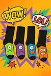 Angry Socks Pack of 4