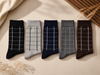 Boardroom Checks Crew Socks Pack of 5
