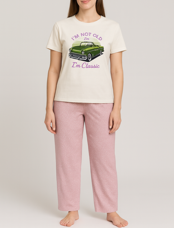 Vintage Vibes (TShirt & Pajama)