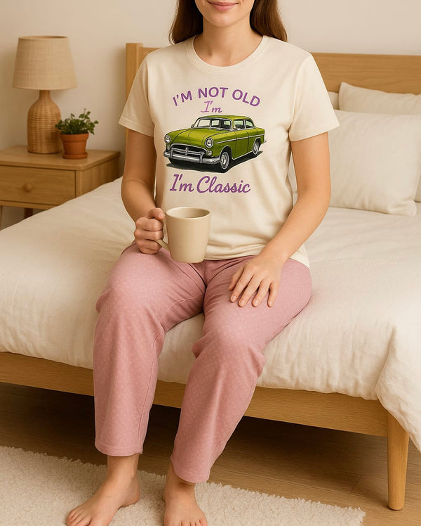 Vintage Vibes (TShirt & Pajama)