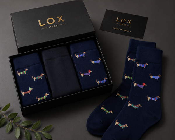 Festive Collection Crew Socks Pack of 3