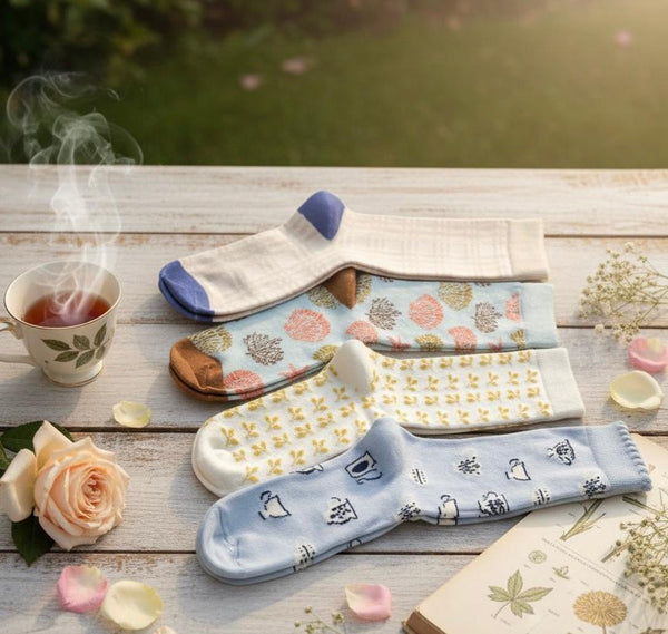 Bloom & Brew Socks Pack of 4