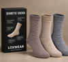 Neo SensiSox Melange Diabetic Socks Pack of 3