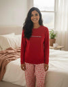Dreamy Heart Nightsuit-Pink