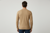Classic Waffle Henley-Light Brown