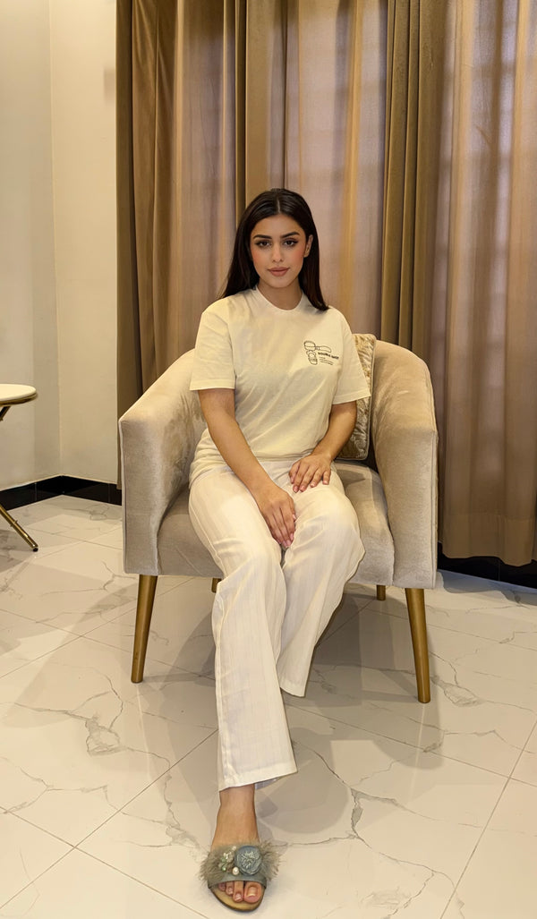 Cream brew (TShirt & Pajama)