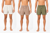 Classic Grids Boxers Pack of 3
