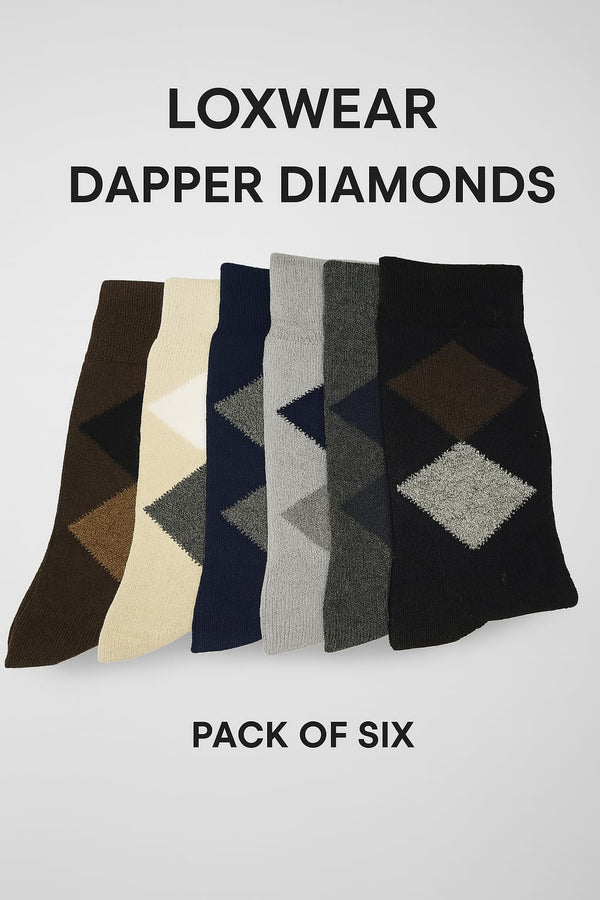 Dapper Diamonds Pack of 6