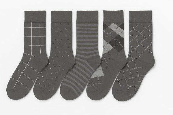 Executive Collection Grey Pack of 5