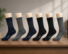 Monarch Lines Crew Socks Pack of 6