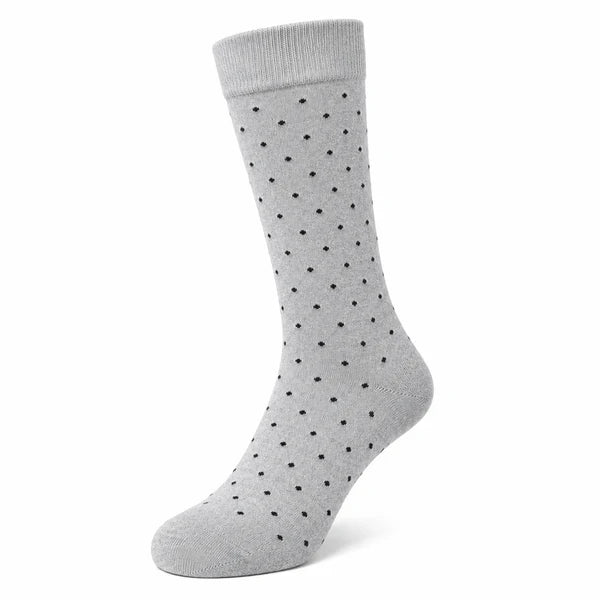 Executive Collection Grey Crew Socks Pack of 5