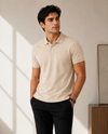 Elite Polo-Beige