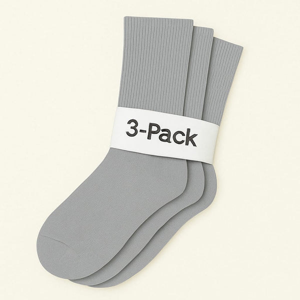 SensiSox Grey Pack of 3