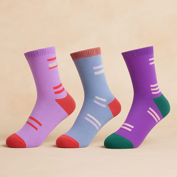 Bold step bundle (Pack of 3 pairs)