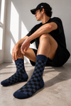 The Check Vibes Crew Socks Pack of 4