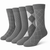 Executive Collection Grey Crew Socks Pack of 5