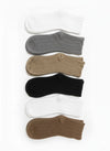 Everyday Spectrum Socks pack of 6