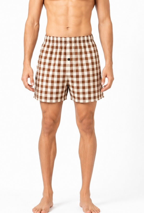 Classic Grids Boxers Pack of 3