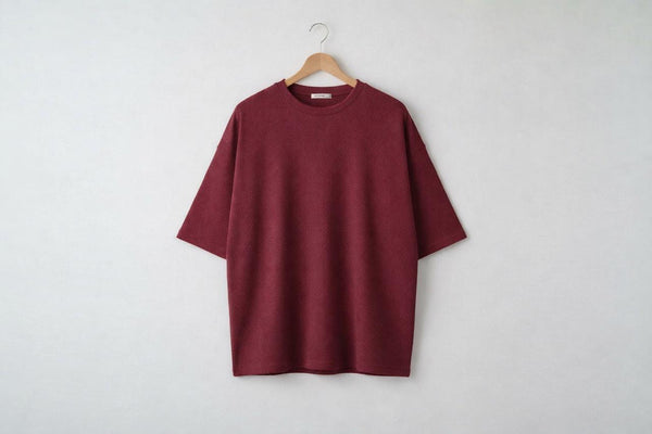 Aeris Honeycomb Tee - Burgundy