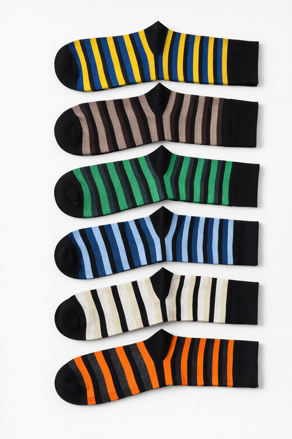Stride Stripes Pack of 6