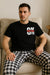 Checkered Mate - Black