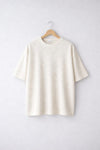 Aeris Honeycomb Tee - Light Coffee