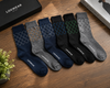 Monarch Lines Crew Socks Pack of 6