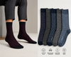 Crimson Edge Crew Socks Pack of 6