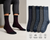 Crimson Edge Crew Socks Pack of 6
