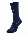 Dotted Classic Elegance Crew Socks Pack of 5