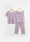 Soft Petal Pajama Set