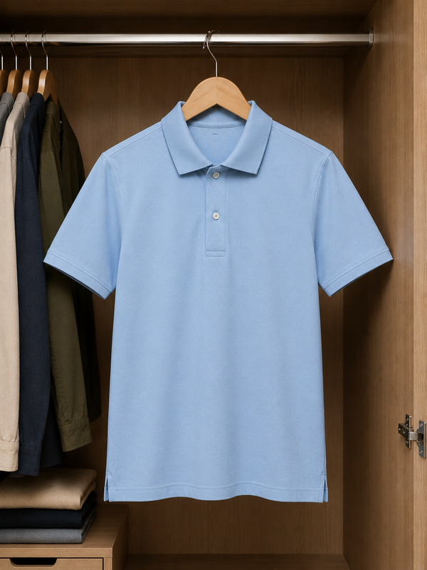 Elite Polo-Sky Blue