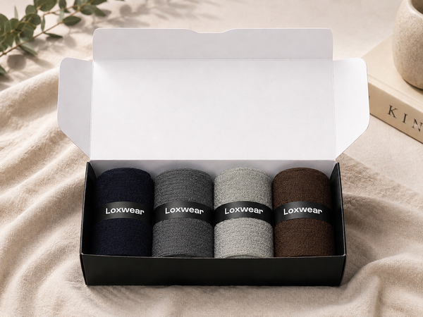 Perfect Snug Combo B Crew Socks- Pack of 4