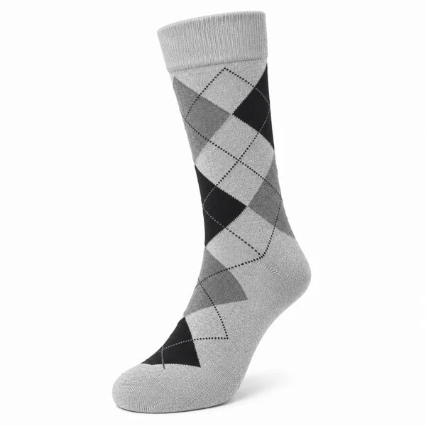Executive Collection Grey Crew Socks Pack of 5