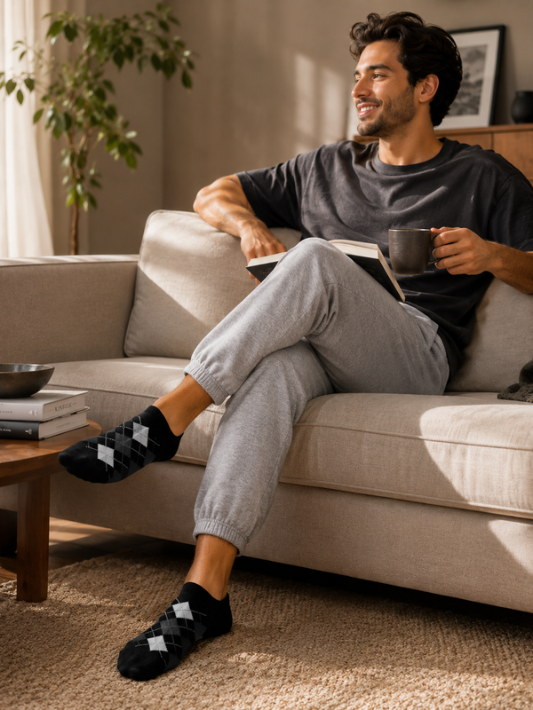 Argyle Ankle Pack of 3