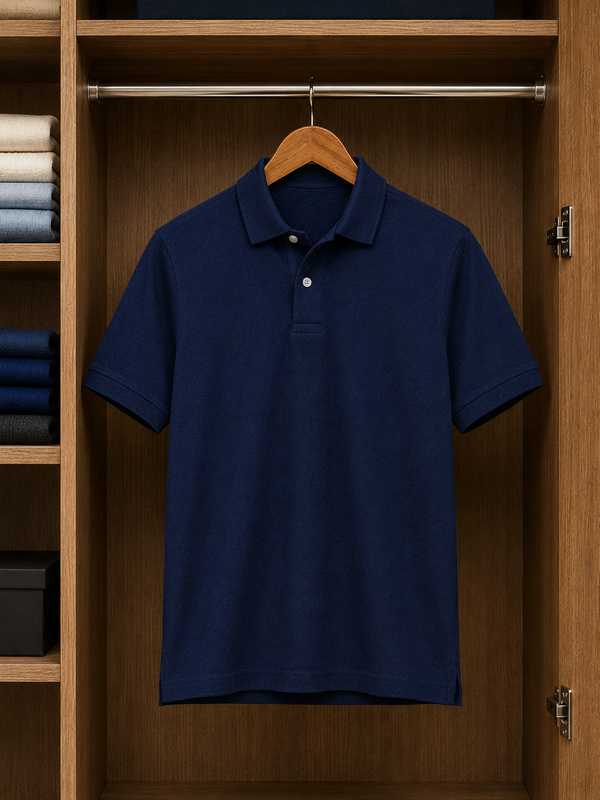 Elite Polo-Navy Blue