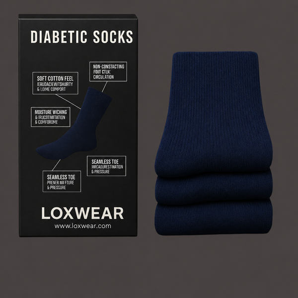 SensiSox Navy Blue Pack of 3