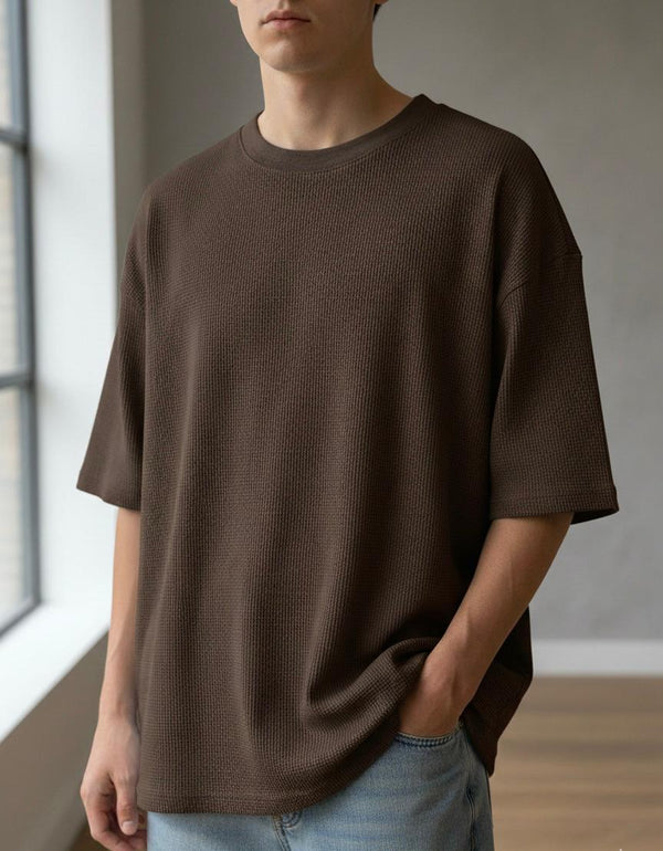 Aeris Honeycomb Tee - Brown
