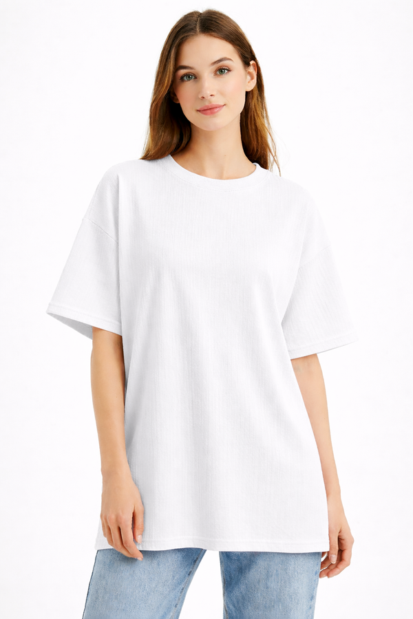 Calm Fit Tee - White