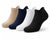 Pulse Ease Smart Diabetic No-Show Socks Pack of 6 Pairs