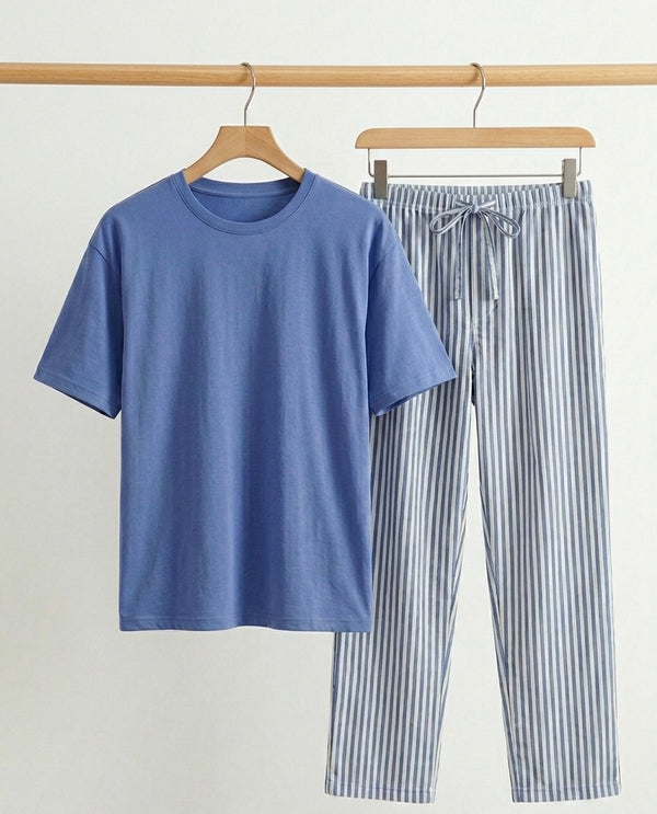 Stripey Blue Set