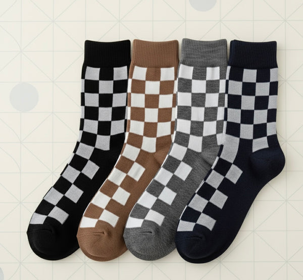 The Check Vibes Pack of 4