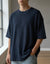 Aeris Honeycomb Tee - Navy Blue
