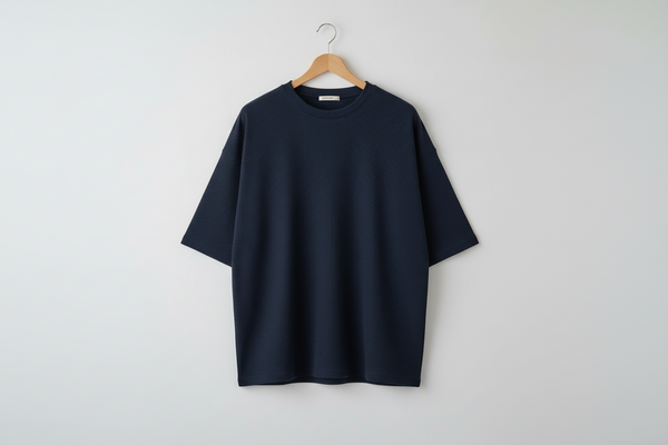 Aeris Honeycomb Tee - Navy Blue